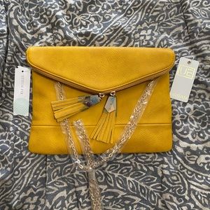 Mustard yellow purse